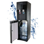Dispenser d'acqua calda e fredda MegaChef con caricamento dal basso - 12x13.6x41