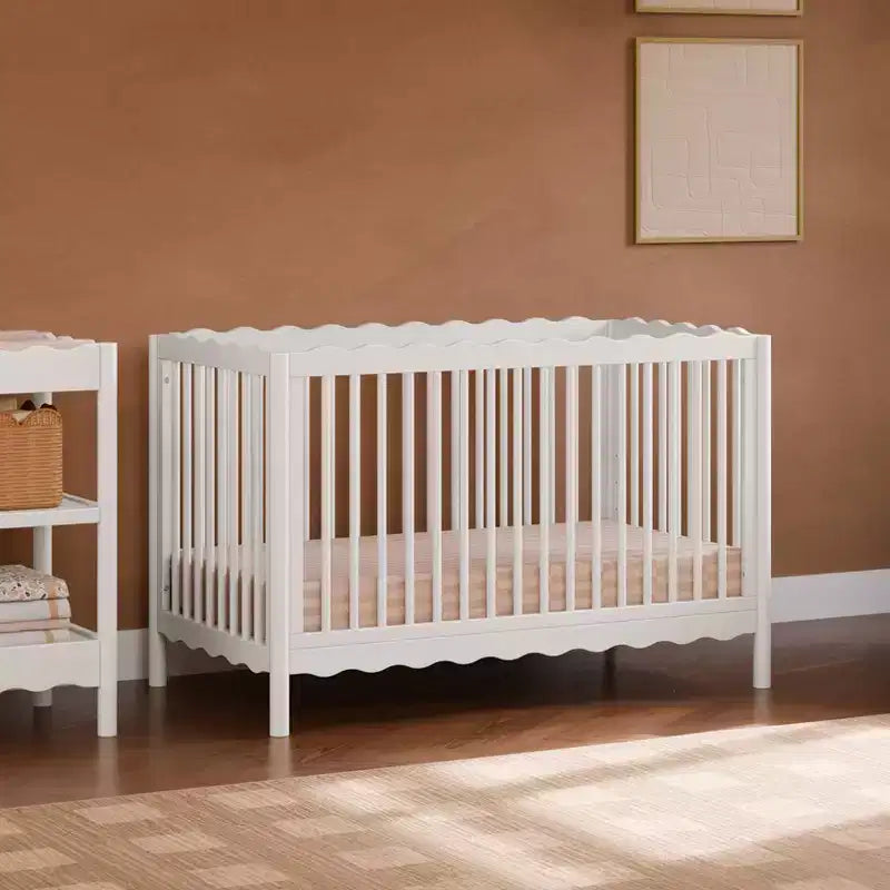 Babyletto Swell 4-in-1 umbaubares Kinderbett mit Umbausatz zum Kleinkinderbett