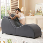 Mixoy yogastoel voor binnen, gebogen yogochaises-lounge voor volwassenen om te stretchen, sporten en ontspannen