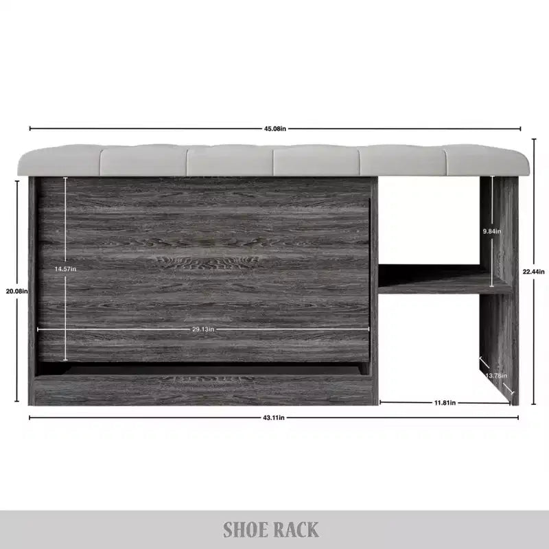 ChaletPosh Schuhbank mit Stauraum