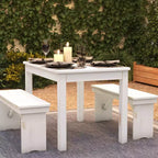 Flash Furniture 46 x 30 Rectangular Solid Pine Farm Dining Table