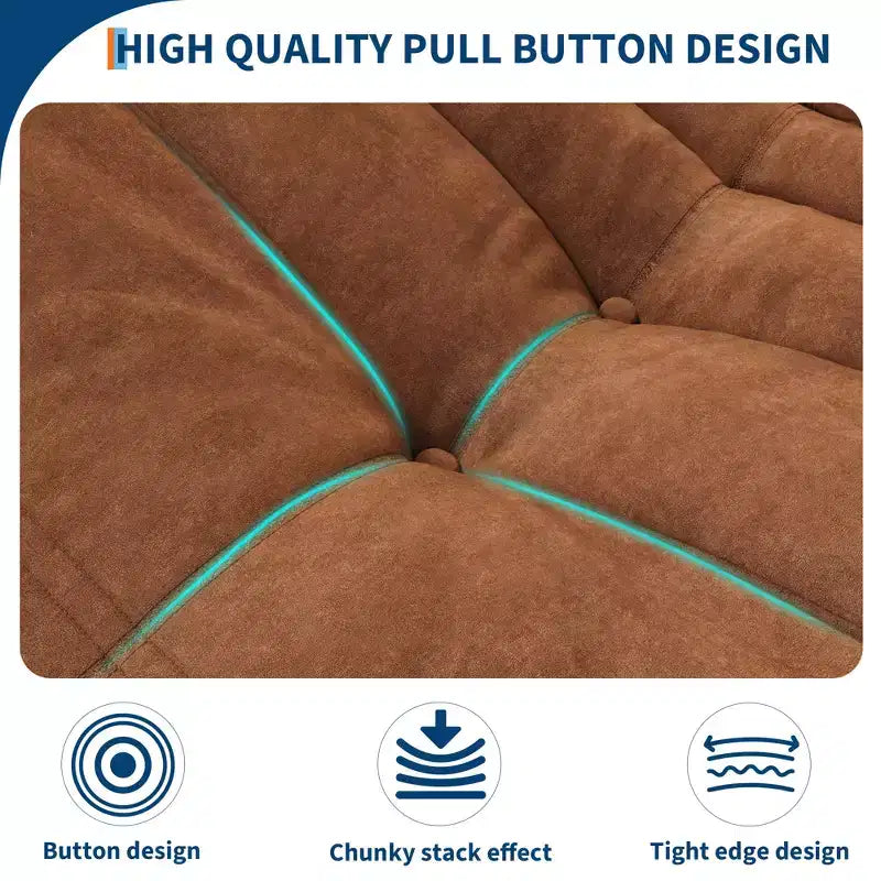 Modularna kutna sofa, Togo sofa s dubokim sjedištem