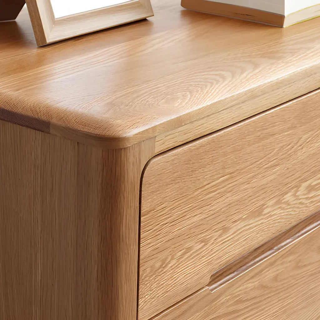 Dresser Doppju Tradizzjonali tal-Injam tal-Ballut Naturali għall-Kamra tas-Sodda