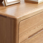 Dresser Doppju Tradizzjonali tal-Injam tal-Ballut Naturali għall-Kamra tas-Sodda